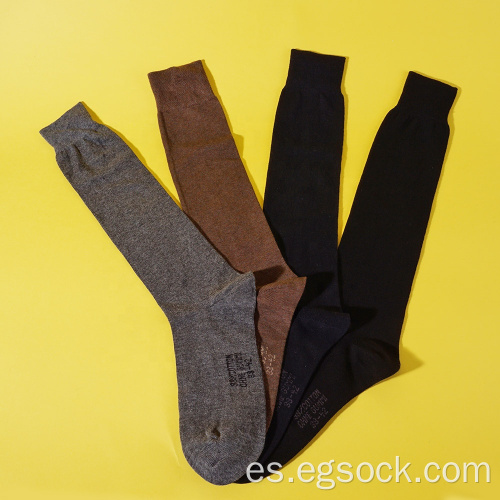 Calcetines de vestir de algodón para hombres y mujeres-98M6H
